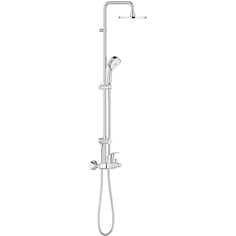 Душевая система Grohe Tempesta Cosmopolitan 26305001 Хром латунь на стену