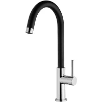 Смеситель для кухни Paini Sky 78CR57244SLMKM Хром Черный