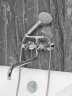 Смеситель для ванны Viko V-1115 универсальный Хром латунь на стену