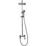Душевая система Bravat Opal F6125183CP-A-RUS Хром латунь на стену