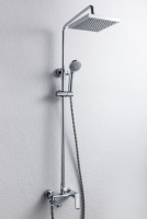 Душевая система Bravat Opal F6125183CP-A-RUS Хром латунь на стену