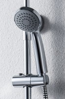Душевая система Bravat Opal F6125183CP-A-RUS Хром латунь на стену