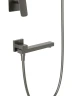 Душевая система BelBagno Due DUE-VDSET-GM цвет Оружейная сталь