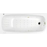 Акриловая ванна Whitecross Layla 180x80 0102.180080.100.NANO.GL с гидромассажем