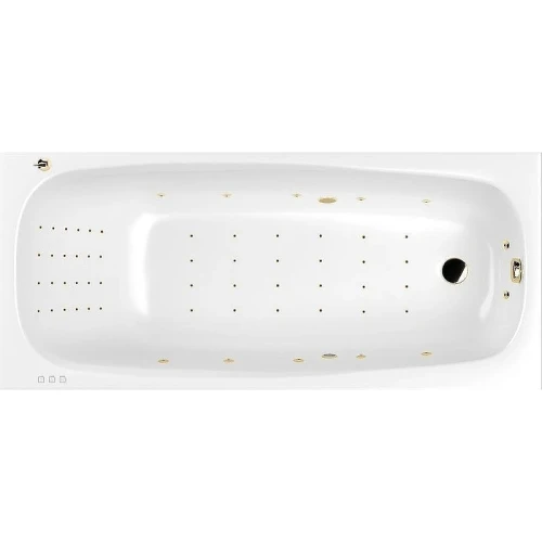 Акриловая ванна Whitecross Layla 180x80 0102.180080.100.NANO.GL с гидромассажем