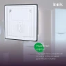 Зеркало Iddis Cloud 80 CLX60T0i98 с подсветкой цвет Черный с сенсорным выключателем с подогревом и диммером