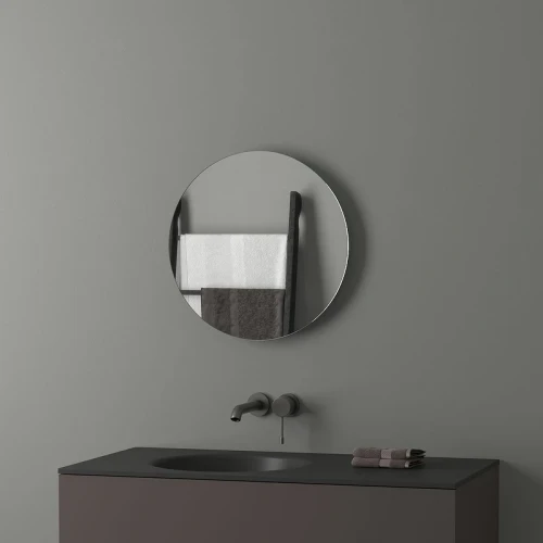 Зеркало Evoform Ledshine d50 BY 2542 с подсветкой 12 W - без выключателя - нейтральный белый свет стекло