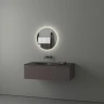 Зеркало Evoform Ledshine d50 BY 2542 с подсветкой 12 W - без выключателя - нейтральный белый свет стекло
