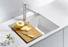 Кухонная мойка Blanco Subline 500-IF/A SteelFrame 524112 Белая искусственный камень (литьевой мрамор), нержавеющая сталь встраиваемый