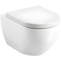 Унитаз Ravak Uni Chrome Rim X01516 подвесной без сиденья фаянс подвесной