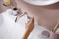 Смеситель для раковины Hansgrohe Tecturis S 73320000 Хром латунь