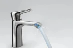 Смеситель для раковины Hansgrohe Metris 31080000 Хром латунь
