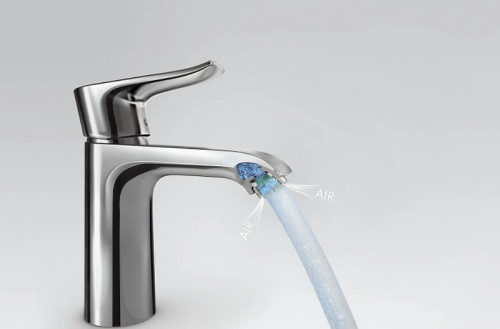 Смеситель для раковины Hansgrohe Metris 31080000 Хром латунь