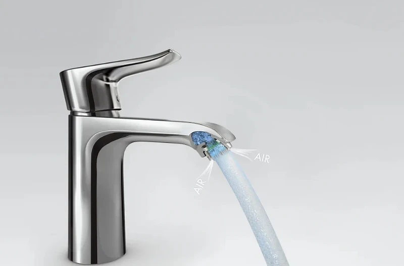 Смеситель для раковины Hansgrohe Metris 31080000 Хром латунь
