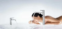 Смеситель для раковины Hansgrohe Metris 31080000 Хром латунь