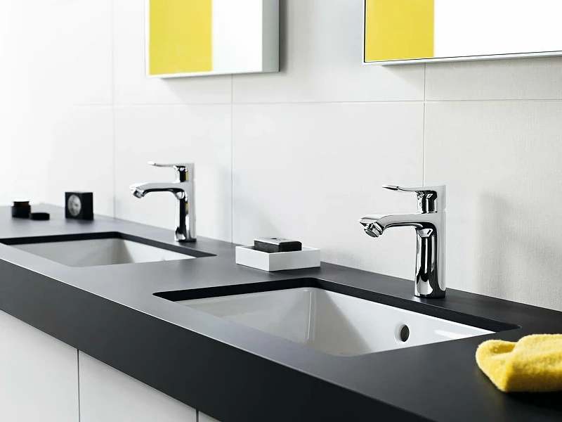 Смеситель для раковины Hansgrohe Metris 31080000 Хром латунь