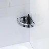 Полка корзина AM.PM Sense L A7454100 угловая Хром