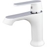 Смеситель для раковины Frap H31 F1031 Белый Хром латунь