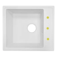 Кухонная мойка Azario Milas 48 CS00097665 цвет Белый