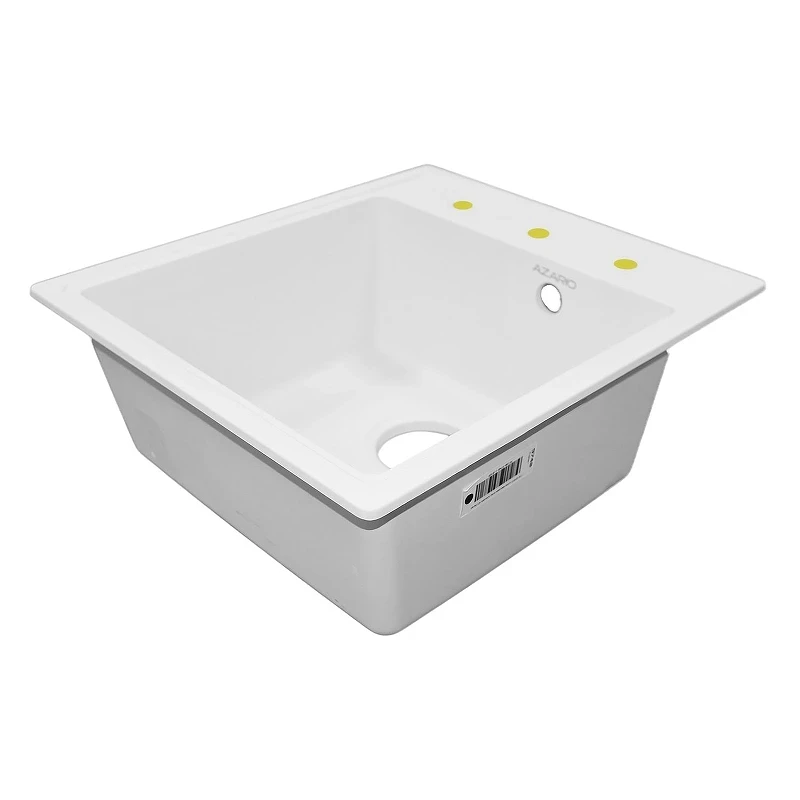 Кухонная мойка Azario Milas 48 CS00097665 цвет Белый