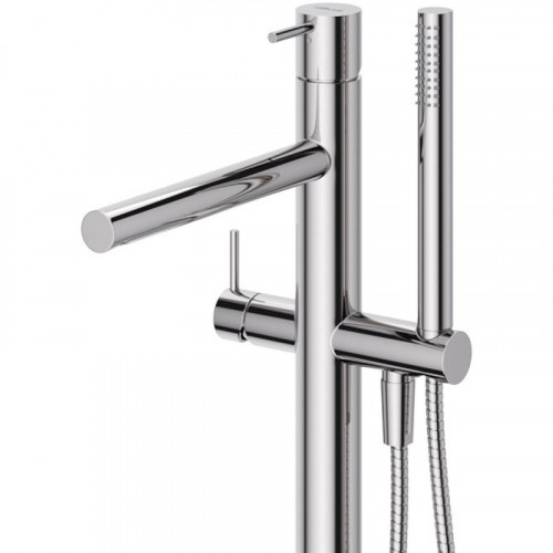 Смеситель для ванны Cezares Leaf LEAF-VDP-L-01 Хром латунь на пол