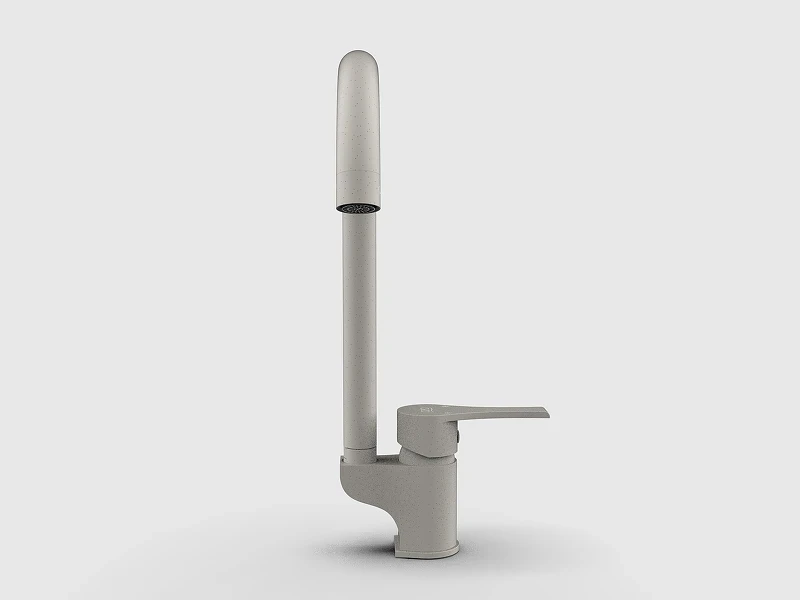 Смеситель для кухни GPD Atros MTE65-KG Кремовый