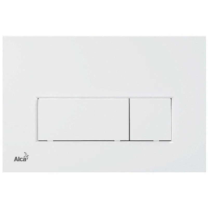 Клавиша смыва Alcaplast Thin M576 Белая матовая