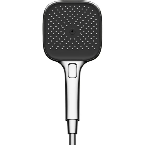 Ручной душ Sancos Nok square SC6002CH-B Хром Черный матовый