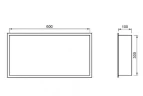 Встраиваемая полка Nofer H.6030.N цвет Черный