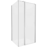 Душевой уголок New Trendy New Soleo Chrome 120х110 K-0737 профиль Хром стекло прозрачное