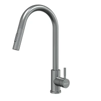 Смеситель для кухни Knotlor Streamline SS-09 цвет Матовая сталь