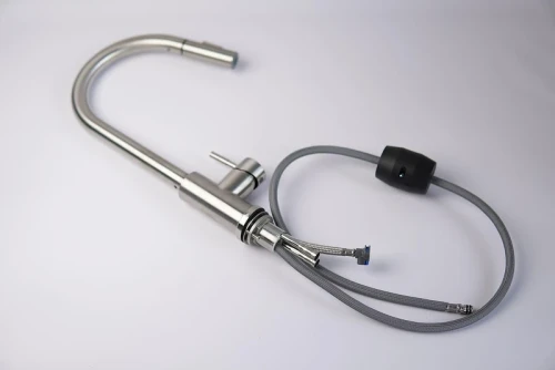 Смеситель для кухни Knotlor Streamline SS-09 цвет Матовая сталь