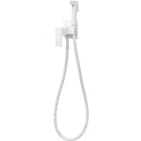 Гигиенический душ со смесителем Boch Mann Resia W CK-P11W BM10415 Белый матовый латунь встраиваемый