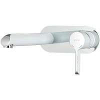 Смеситель для раковины Gappo G03-8 G1003-28 Белый Хром латунь встраиваемый