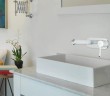Смеситель для раковины Gappo G03-8 G1003-28 Белый Хром латунь встраиваемый