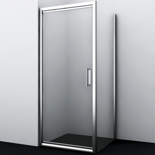 Душевой уголок WasserKRAFT Salm 80x80 27I02 профиль Хром стекло прозрачное
