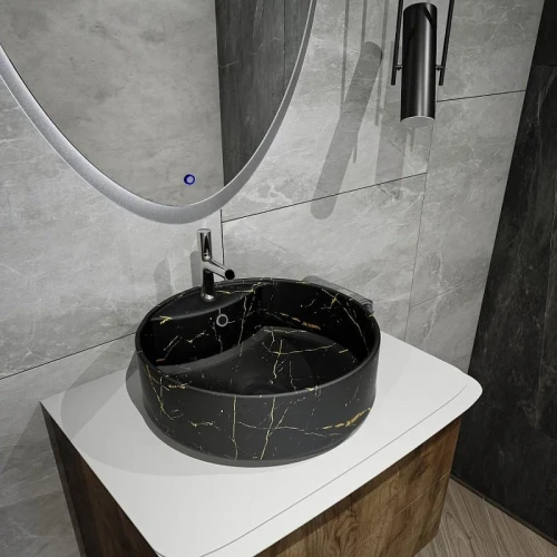 Раковина-чаша Maretti Elena 40 EA13NS44-560MR цвет Черный мрамор