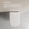 Комплект унитаза биде с инсталляцией Abber Rechteck AC1216S-AC0101P2 цвет Белый с сиденьем Микролифт