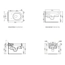 Унитаз Flaminia Link 5051/WC подвесной без сиденья