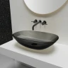 Смеситель для раковины Vincea Groove VBFW-4G1MB Черный матовый латунь встраиваемый