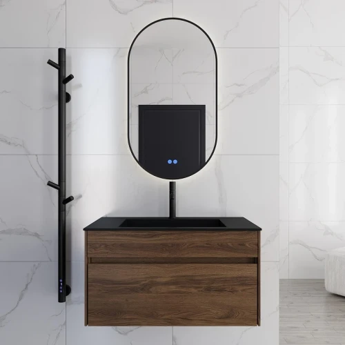 Тумба под раковину Vincea Chiara 80 VMC-2C800CO подвесная цвет C.Oak