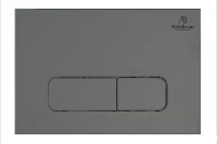 Клавиша смыва AltroBagno PFP 002 GM цвет Оружейная сталь