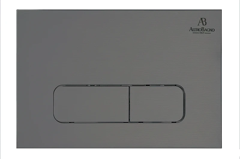 Клавиша смыва AltroBagno PFP 002 GM цвет Оружейная сталь