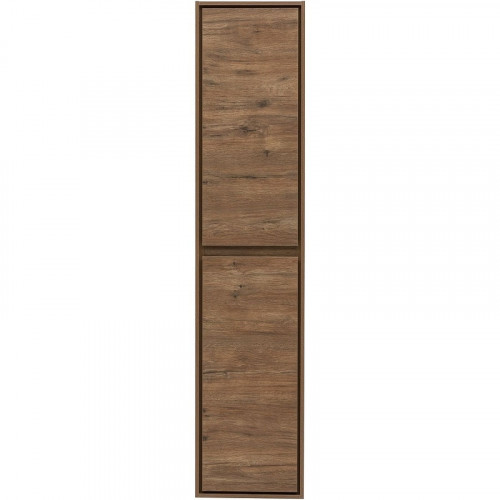 Шкаф пенал Aquanet Милан 35 336388 подвесной Дуб рустикальный МДФ / ЛДСП