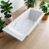 Ванна из искусственного камня Delice Respect 170х80 DLR330046-G цвет Белый глянцевый
