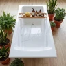 Ванна из искусственного камня Delice Respect 170х80 DLR330046-G цвет Белый глянцевый