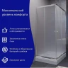 Душевой уголок ARAGUT Бетта-хром 100х100 Щ0000067964 с поддоном профиль Хром стекло прозрачное