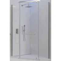 Душевой уголок Veconi Rovigo RV-36 80x80 RV36-80-01-C5 профиль Хром стекло прозрачное