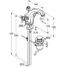 Смеситель для раковины Kludi Adlon 510104520
