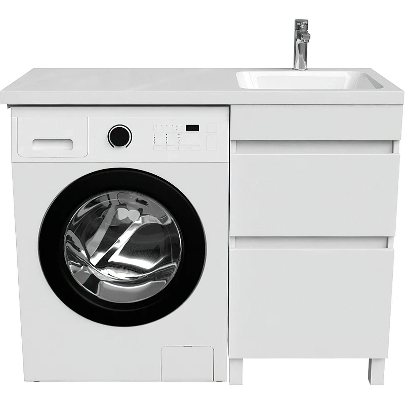 Тумба с раковиной Iddis Optima Home 110 R OPH11RBi95K Белый МДФ / ЛДСП